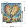 5D DIY Full Round Drill Diamond Painting Tree Kit Home Decor Art Craft 40x40cm