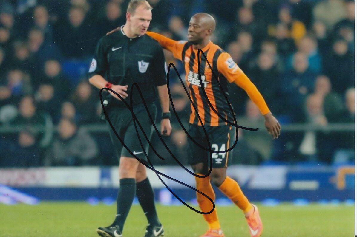 HULL CITY HAND SIGNED SONE ALUKO 6X4 Photo Poster painting 5.