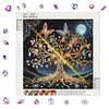 Moonlit Golden Butterfly Special Shaped 5D DIY Partial Drill Diamonds Dots Gem Art Kits 11.81 X11.81inch Diamond Dots Paintings Diamonds Paintings Gem Art for Adults Beginners Home Decor