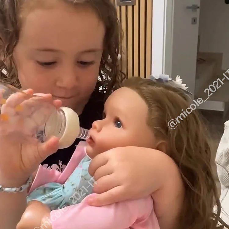 Babeside Quiet Reborn Baby Daisy 20'' Toddler Girl