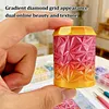 Magnetisches Diamant-Kunstwerkzeug Schreibtisch-M&uuml;lleimer mit undichtem Deckel, Diamant-Mal-Abdeckung, Erinnerung zum Lagern von Broken Diamonds DIY-Z