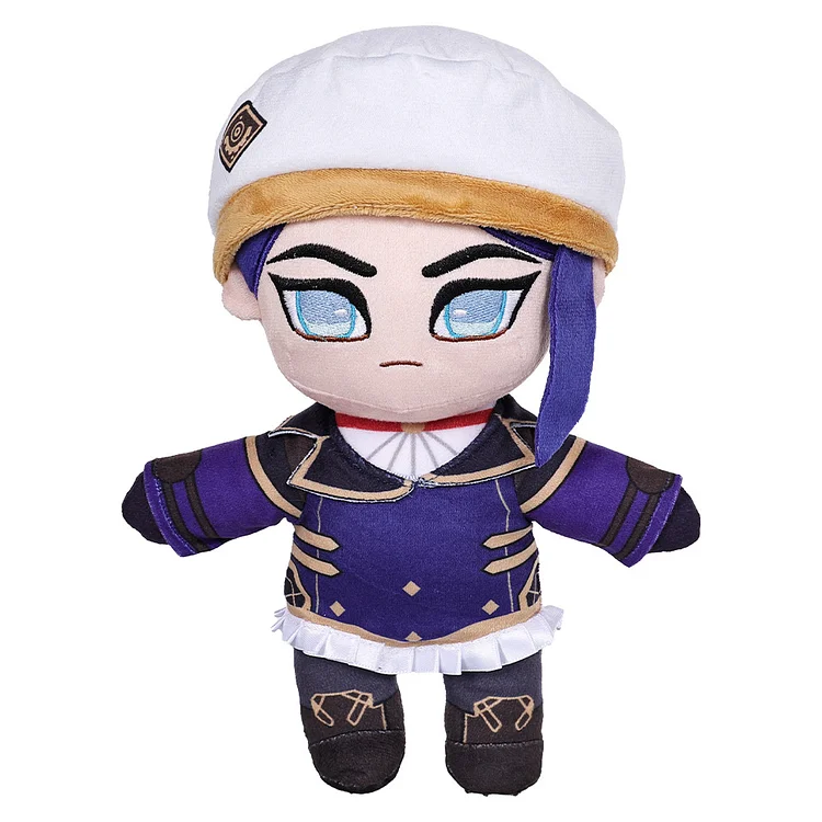 Arcane: League Of Legends 2 (2024) Caitlyn Cosplay Plush Toys Cartoon Soft Stuffed Dolls