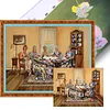 Sewing Woman-14CT Stamped Cross Stitch 50*40cm tapestrymarket
