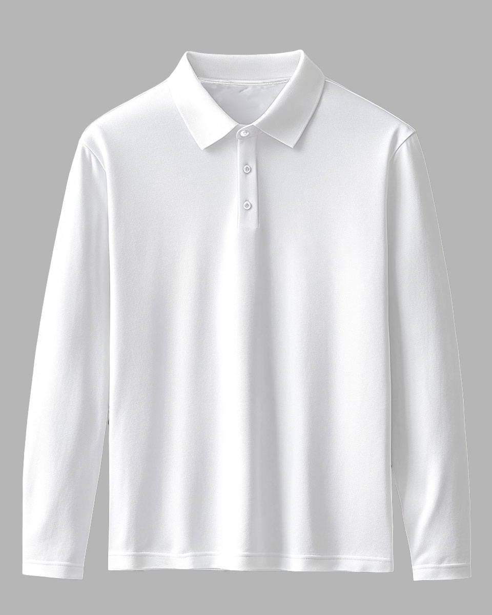 Custom Long Sleeve Polo Shirts - Customize Your Own Fashion Style