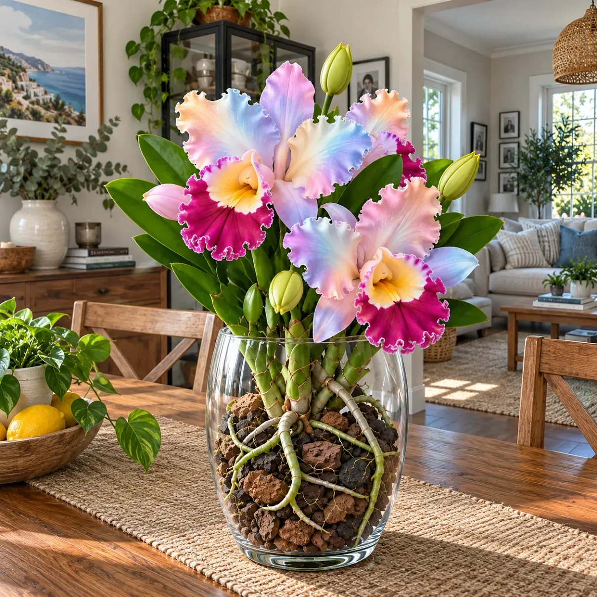 Cattleya Orchid Growing Setup