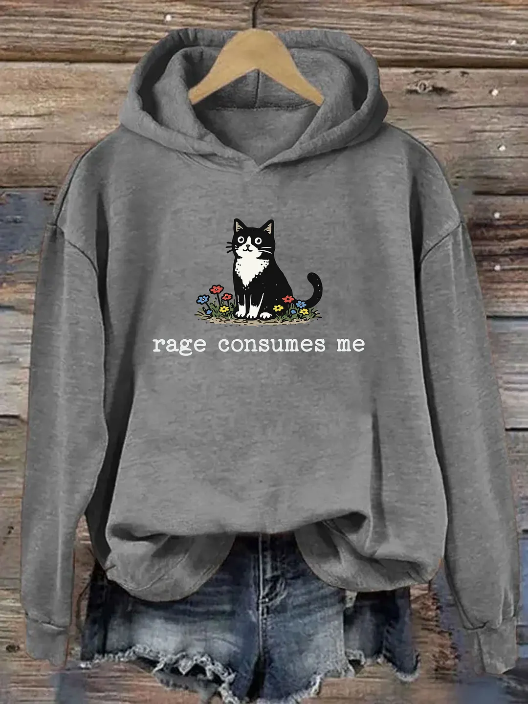 Rage Consumes Me Hoodie