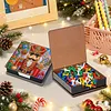Christmas Nutcracker DIY PU Diamond Painting Note Box 160 Papers Memo Box