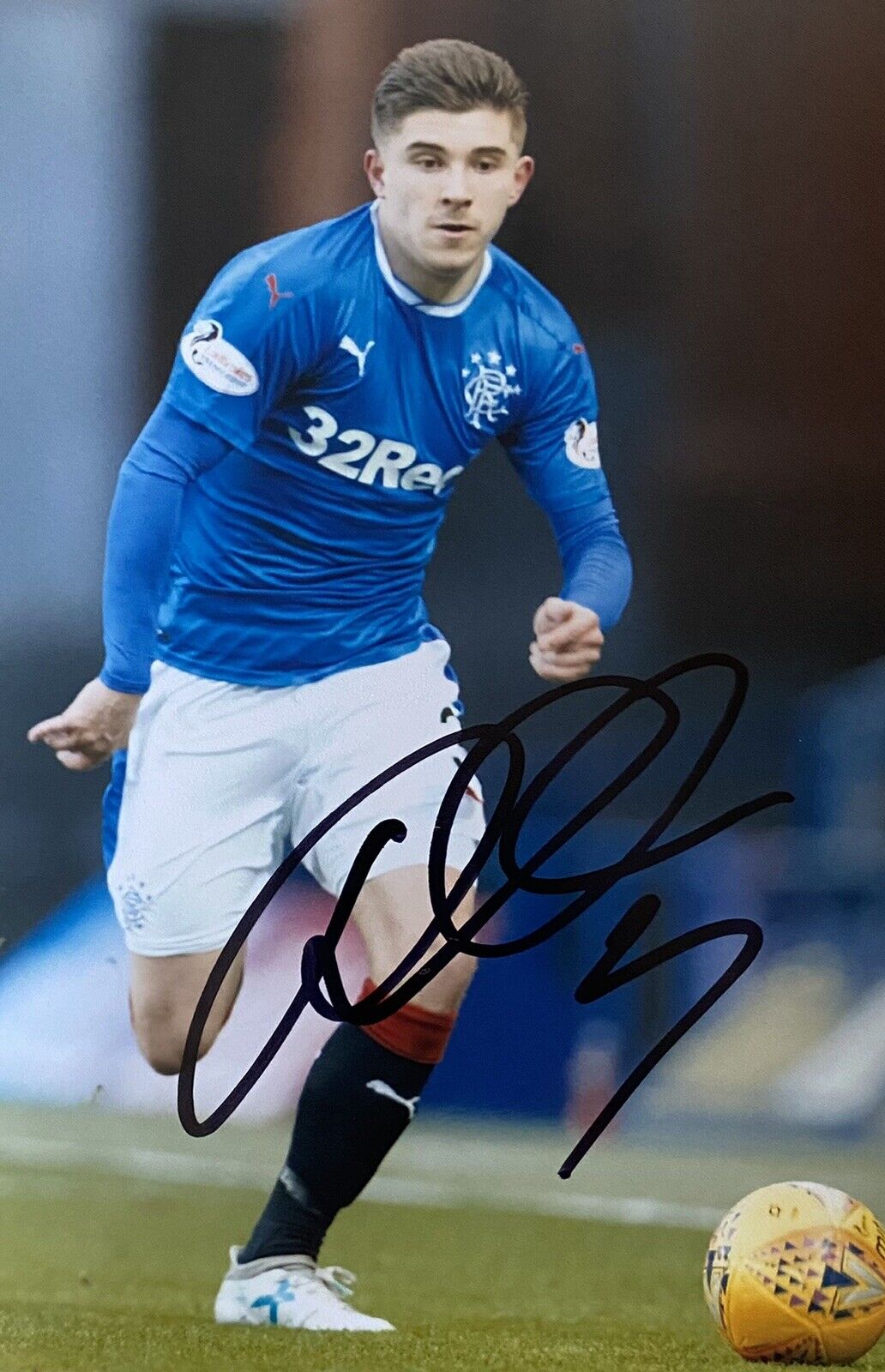 Declan John Genuine Hand Signed Rangers 6X4 Photo Poster painting 2