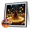 Magnifique Jupe Fille-Ronde Drill Diamond Painting-40*40CM