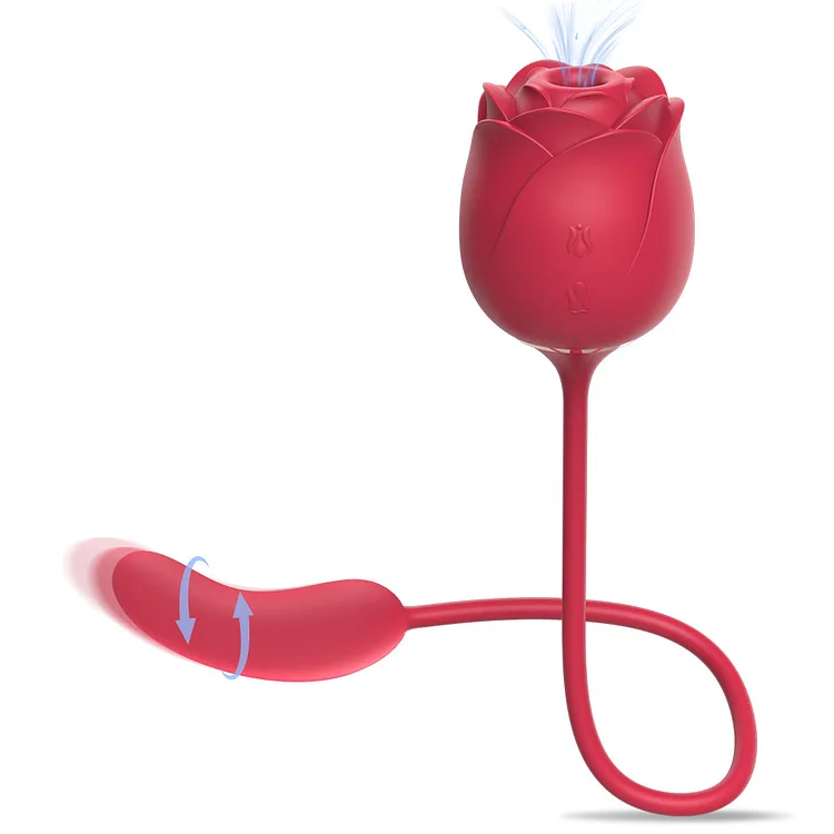 9 Vibration Rose Sucking Vibrator Vibrating Clitoris Stimulator