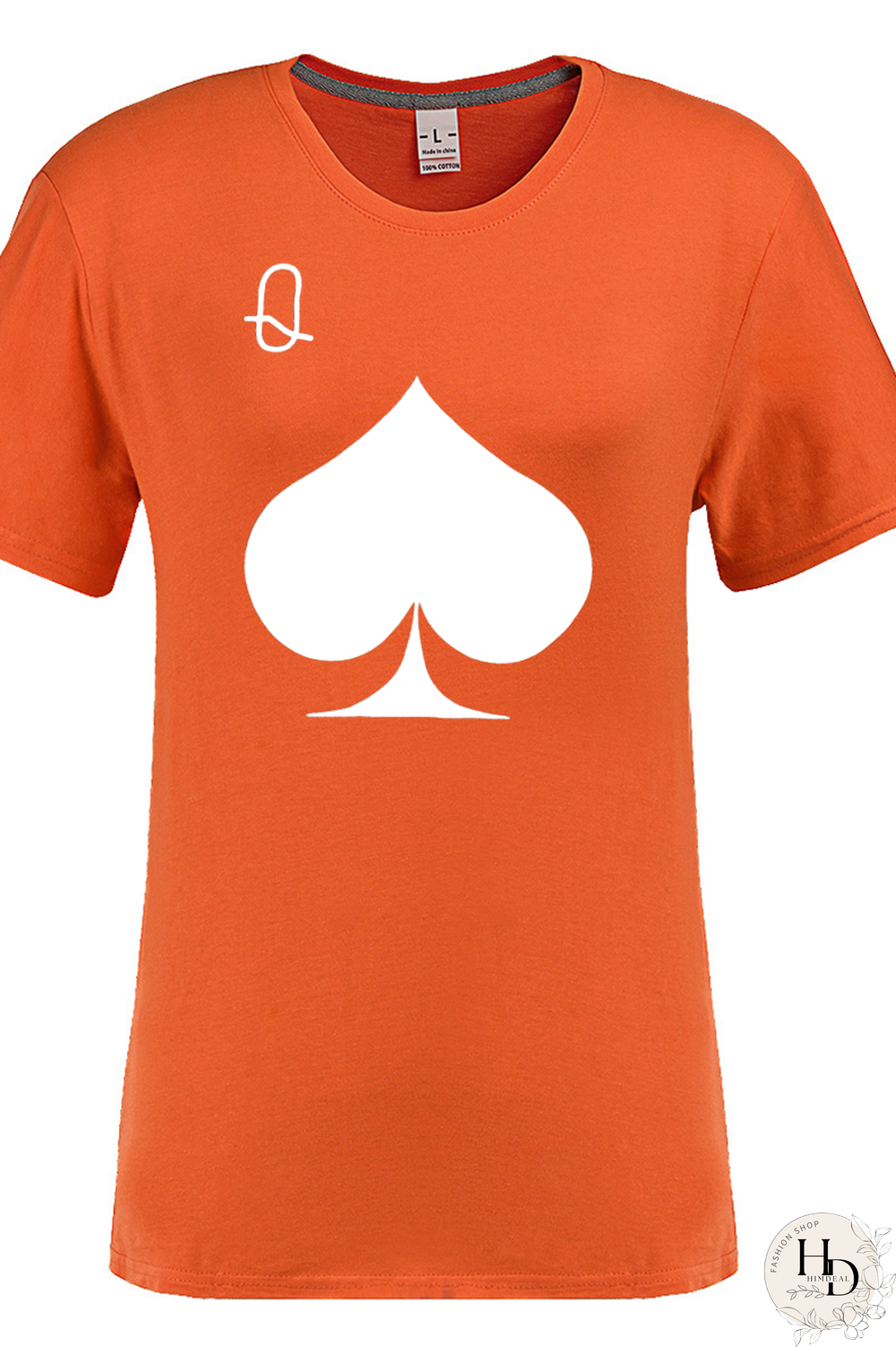 Red Fashion Casual Print Split Joint O Neck T-Shirts