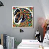 (Pre-Framed)Horse-Special Shape Diamond Painting Kit(29x29cm)