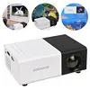HD 1080P Mini LED Projector 1080P Home Media Player 400 Lumen 320x240 w/ Remote