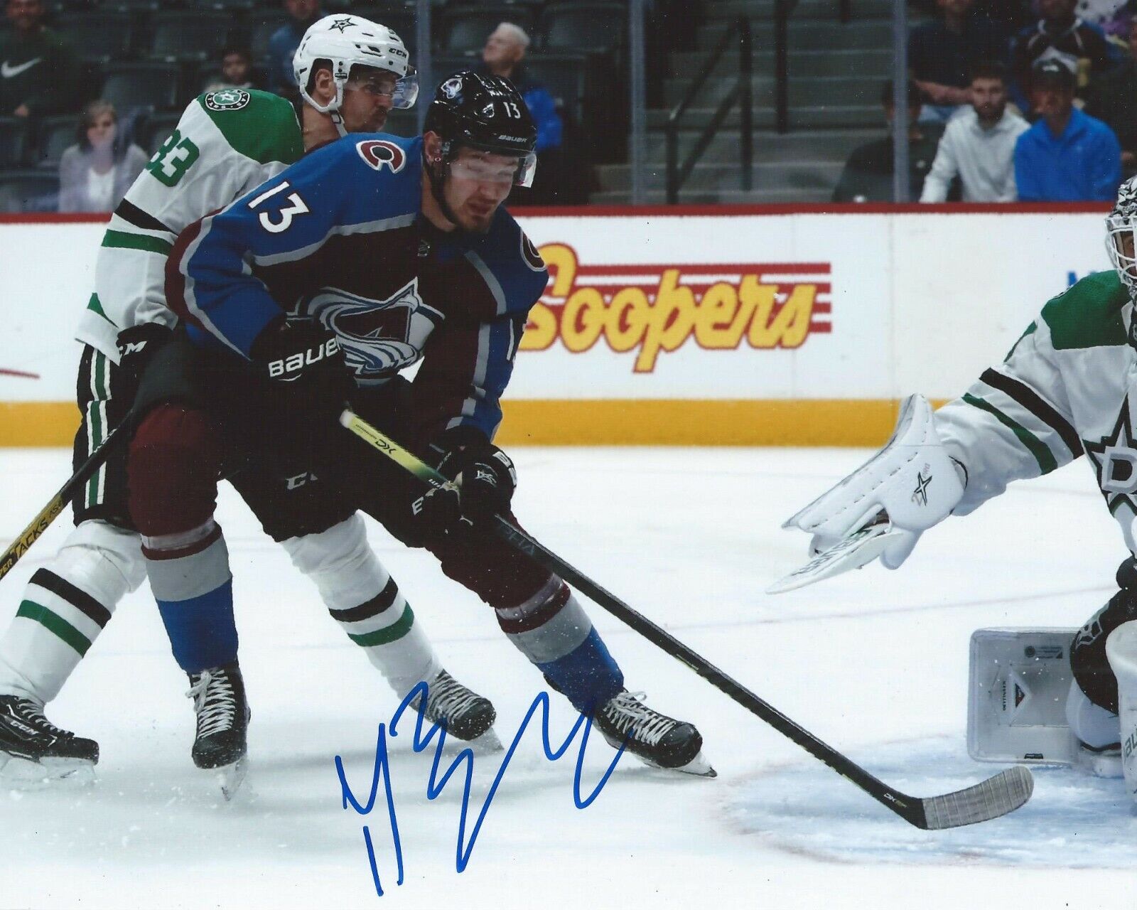 Valeri Nichushkin Signed 8x10 Photo Poster painting Colorado Avalanche Autographed COA