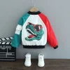 Kid Baby Boys Embroidered Retro Fashion Denim Jacket Coats