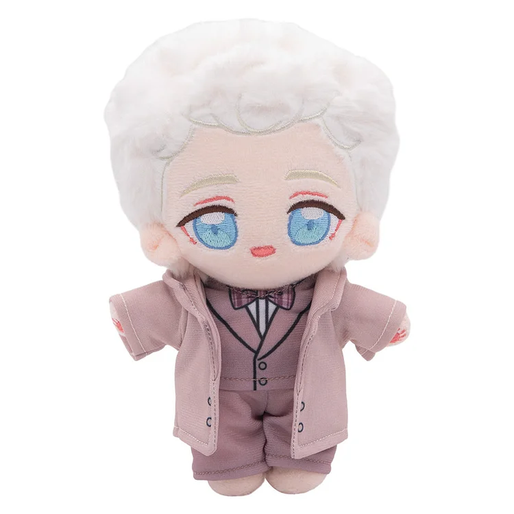 Good Omens Aziraphale Angle Cosplay Plush Toys Cartoon Soft Stuffed Dolls Mascot Birthday Xmas Gift