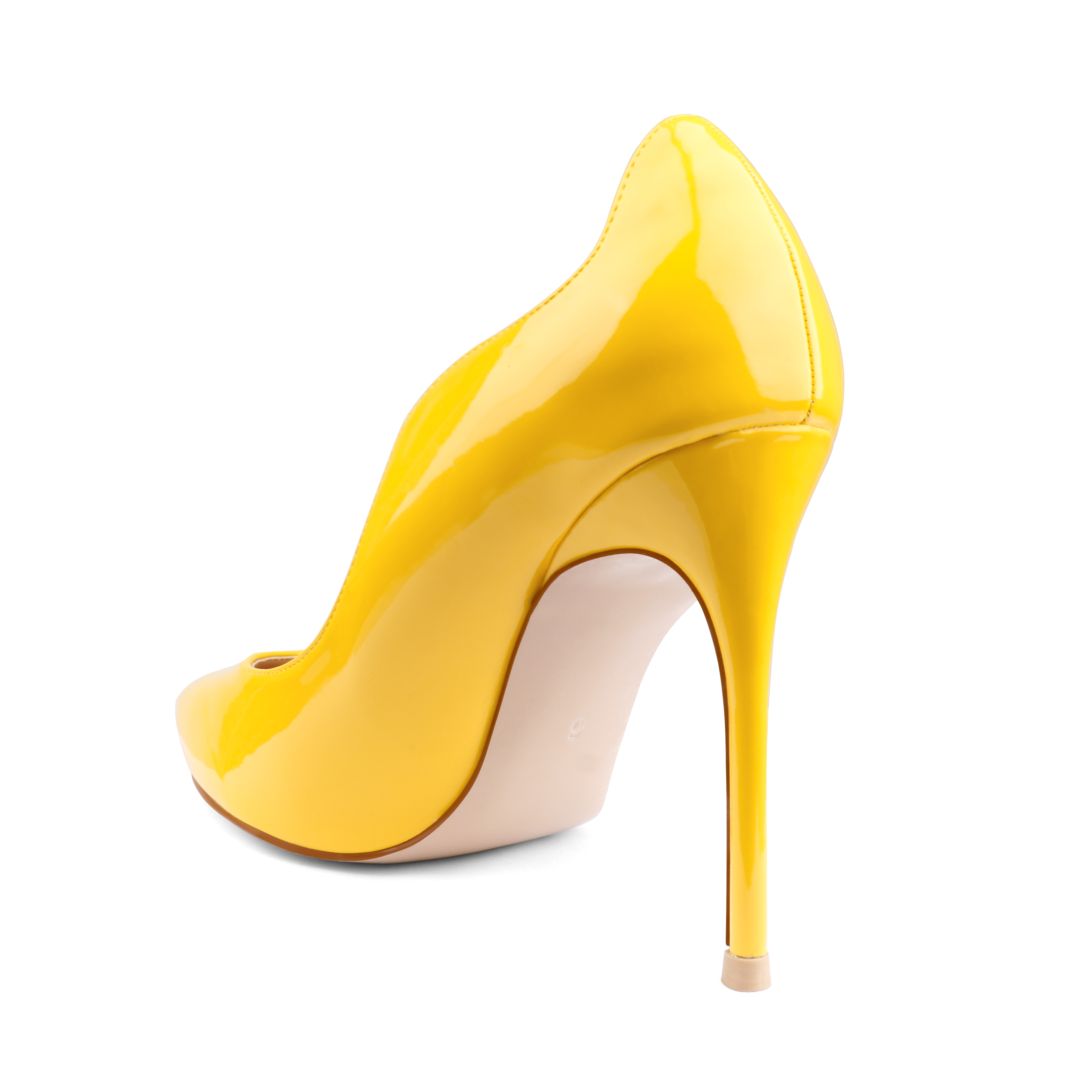 100mm Women's Party Wedding Classic Pumps Fashion Edge Design High Heels Stilettos-MERUMOTE