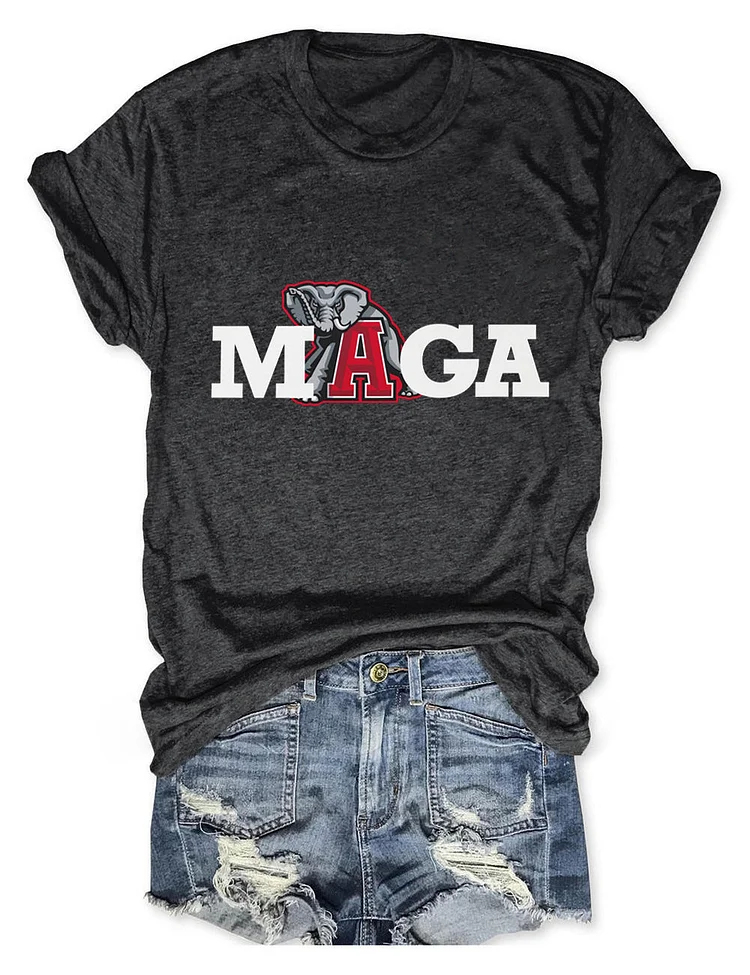 Women's Alabama Football MAGA T-Shirt