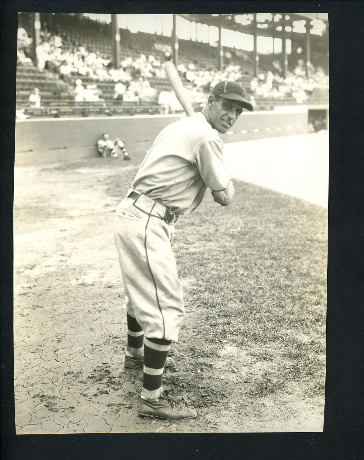 Del Bissonette circa 1930 The Sporting News Press Photo Poster painting Brooklyn Dodgers