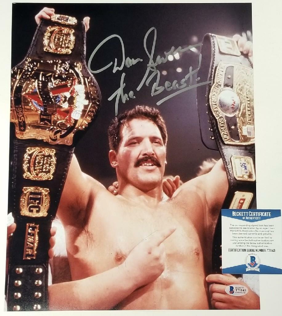 Dan Severn signed The Beast