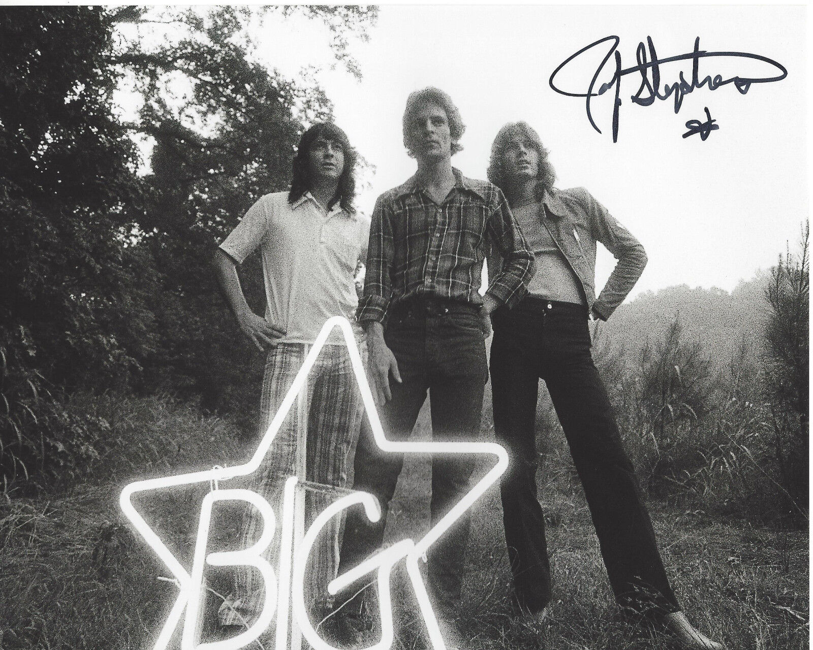 BIG STAR DRUMMER JODY STEPHENS SIGNED AUTHENTIC 8X10 Photo Poster painting D COA ARDENT STUDIOS