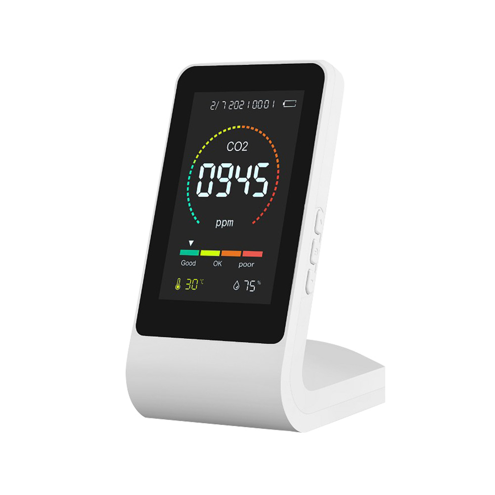 

Carbon Dioxide Detector Indoor Temperature Humidity Air Quality Monitor, 501 Original
