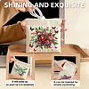 Diamond Painting Ladybugs and Flower PU Storage Bag Coin Purse