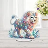 Diamond Painting Acrylic Lion Desktop Ornaments
