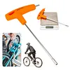 Bicycle Concealed Spoke Wrench 3.6mm Square Socket Spokes Nipple Wrench Tool