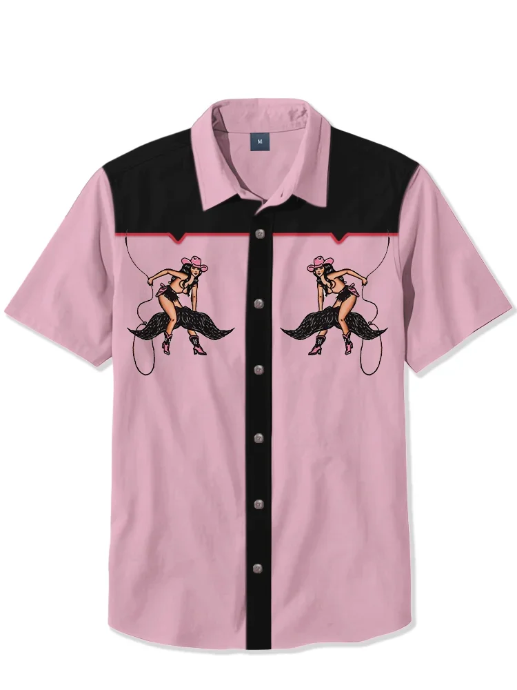 Suitmens 100% Cotton  - Wild Cowgirl  Shirt