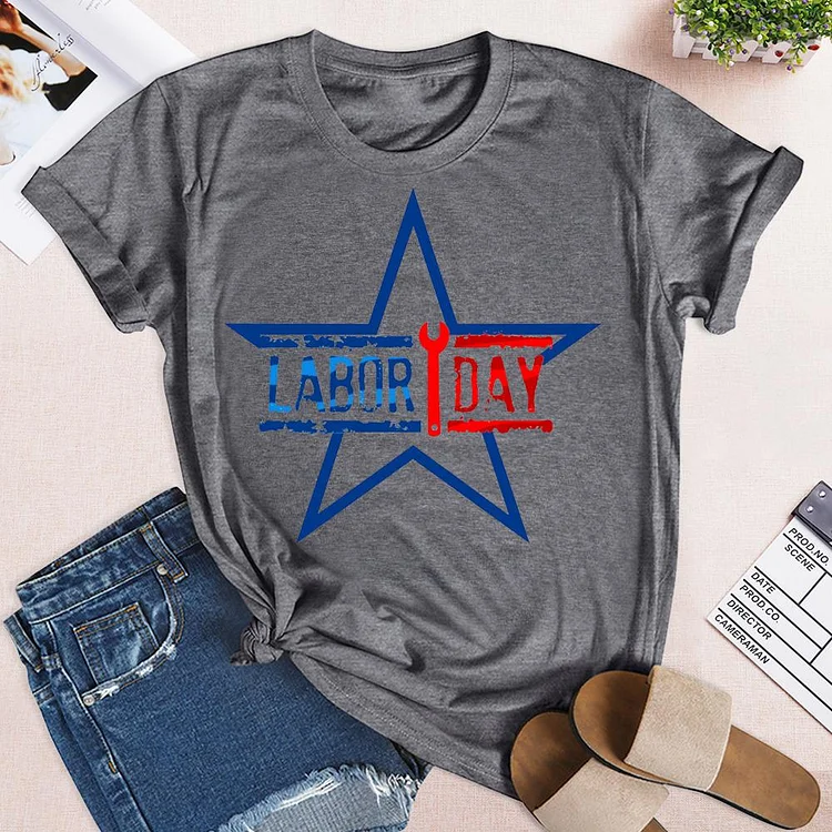 Happy Labor Day T-Shirt-04399-Annaletters