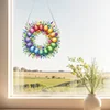 (US Only)Acrylic 2D Flat DIY Easter Egg Wreath Hanging Diamond Art Kits Wall Door Decor