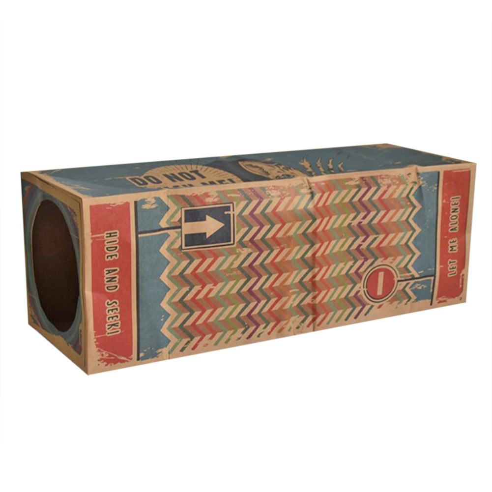 

Folding Kitten Cat Tunnel Tube Corrugated Paper Crinkle Small Pet Funny Toy, 501 Original