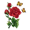 Flowers - 14CT Stamped Cross Stitch Kit(30x26cm)