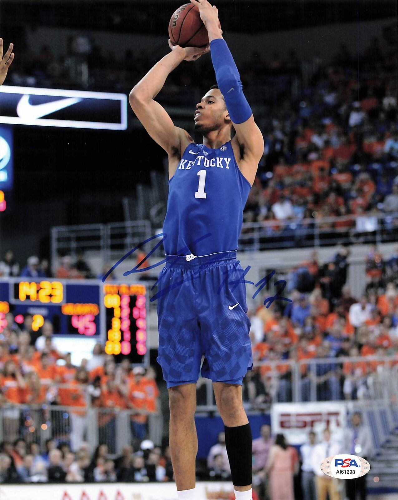 SKAL LABISSIERE signed 8x10 Photo Poster painting PSA/DNA Kentucky Wildcats Autographed