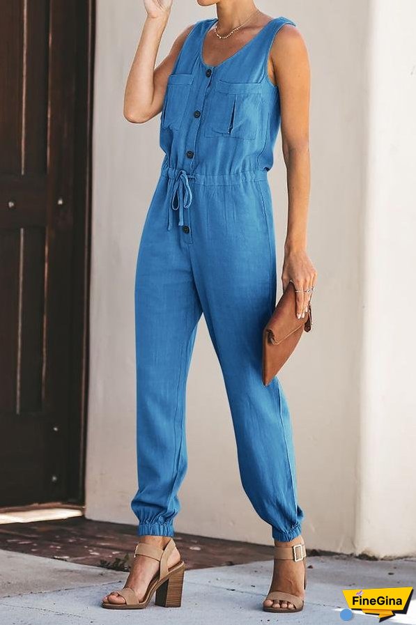 Chiffon Sleeveless Jumpers