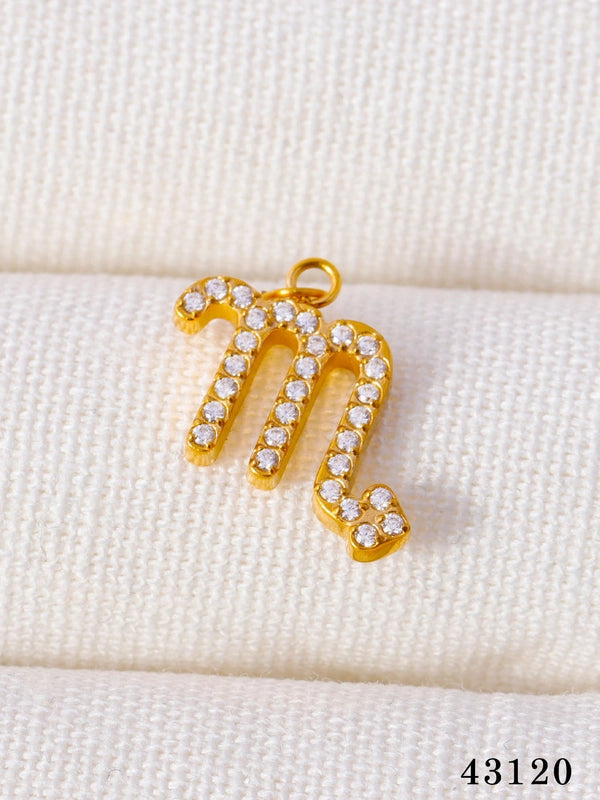 1 Piece 1 Set 304 Stainless Steel Constellation Pendant Chain Jewelry Accessories