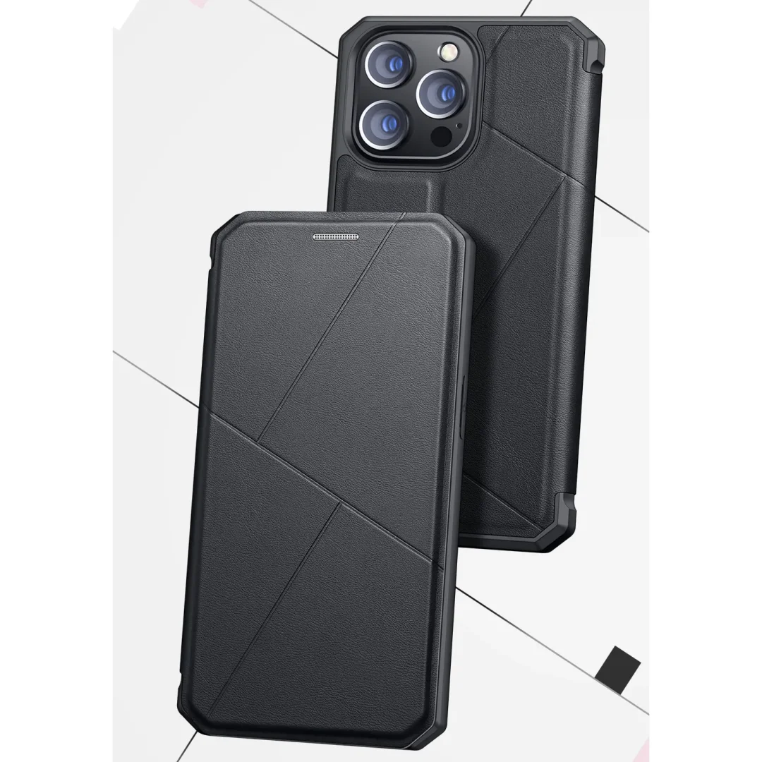 Applicable To iPhone 13/14 Series Strong Magnetic Flip Card Case