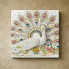 (Pre-Framed)Peacock-Special Shape Diamond Painting Kit(25x25cm)