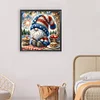 Diamond Painting-DIY Full Round Drill Flag Gnome