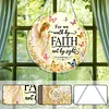Diamond Painting Acrylic Single-Sided Drill Praying Angel Faith Sign Pendant for Home Decor