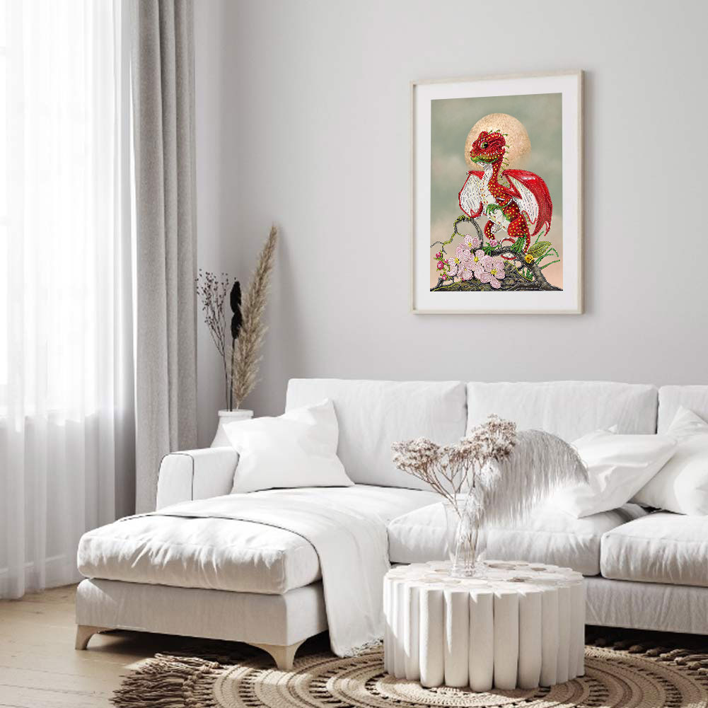 

Dragon - Special Shaped Diamond Painting - 30*40CM, 02, 501 Original