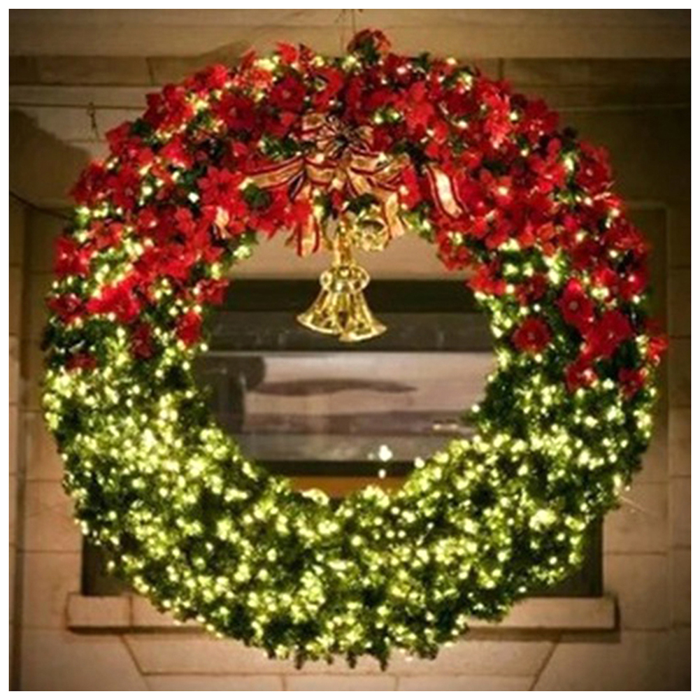 

Christmas Wreath - Round Drill Diamond Painting - 40*40CM, 501 Original