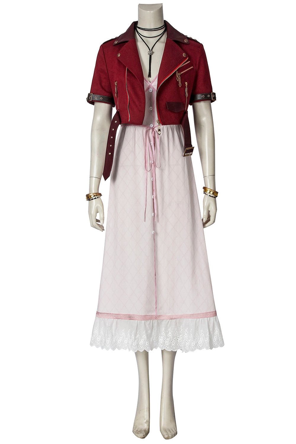 FFVII Remake Aerith Gainsborough Cosplay Costumes