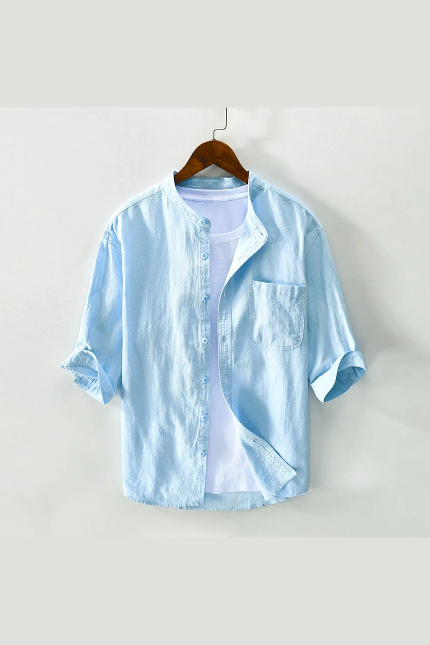 Sardinia Men's Pure Linen Shirt &ndash; Breathable Resort Style