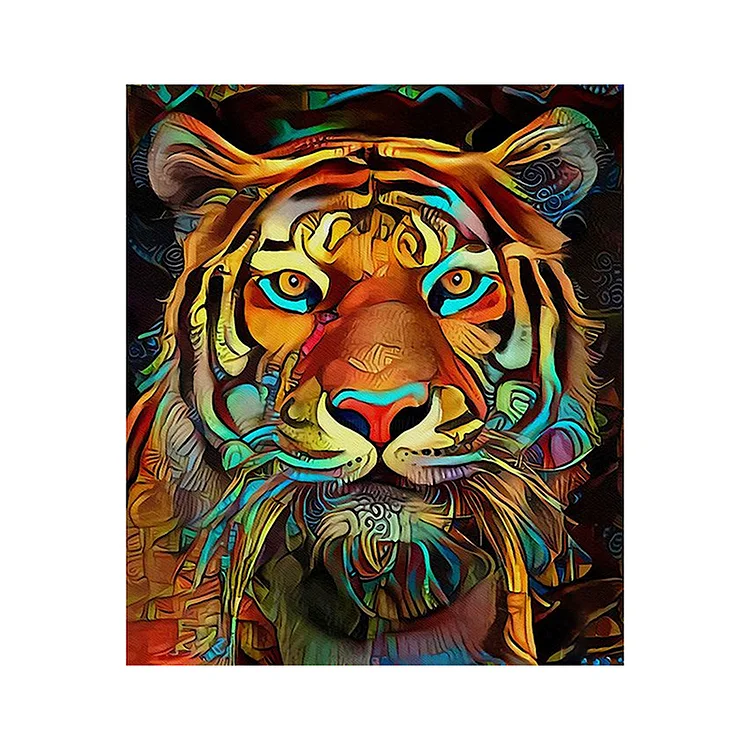 Ericpuzzle™ Ericpuzzle™Colored Tiger Wooden Puzzle