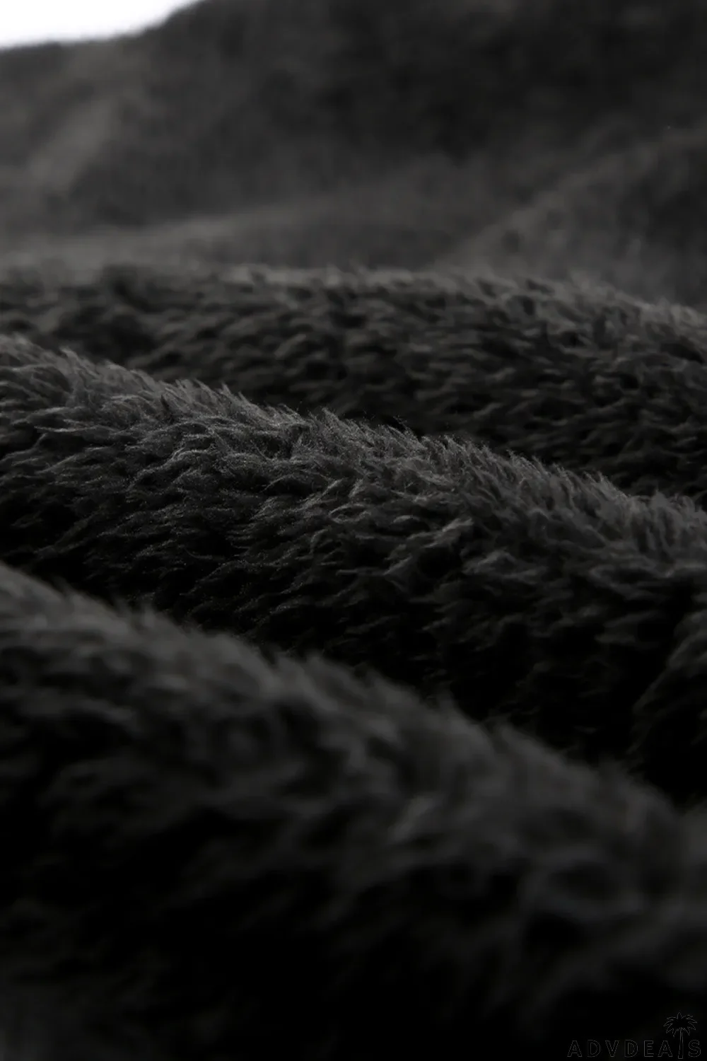 Zip Up Sherpa Coat With Pocket