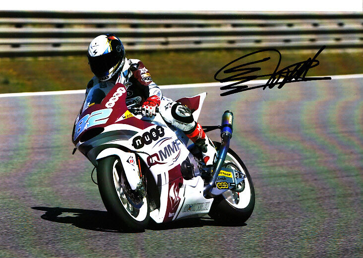 Elena Rosell Moto 2 Hand Signed Speed Up Photo Poster painting 5x7.5 2012 5.