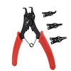 4 in 1 Multi Crimp Snap Ring Circlip Plier Internal External Ring Remover