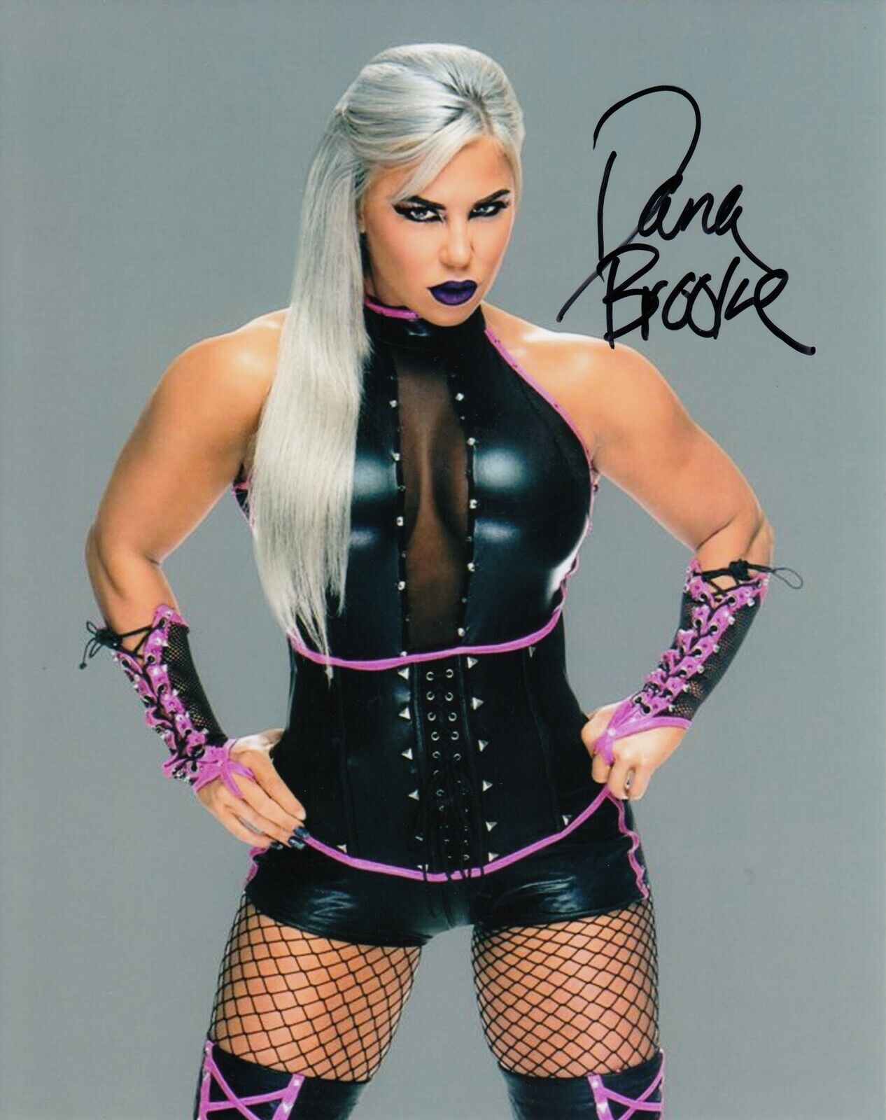 Dana Brooke #1 8x10 Signed Photo Poster painting w/ COA WWE Wrestling 031019